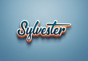 Cursive Name DP: Sylvester