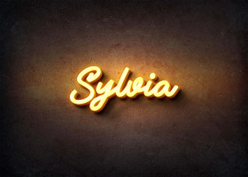 Glow Name Profile Picture for Sylvia