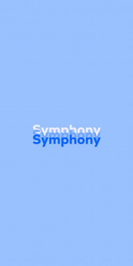 Name DP: Symphony