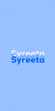 Name DP: Syreeta