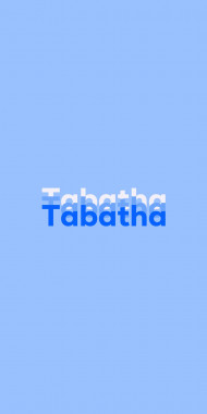 Name DP: Tabatha