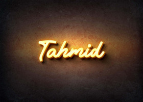 Glow Name Profile Picture for Tahmid