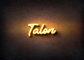 Glow Name Profile Picture for Talon
