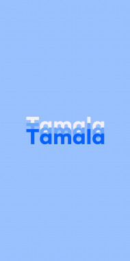 Name DP: Tamala