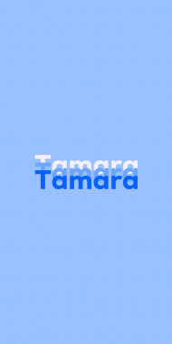 Name DP: Tamara
