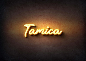 Glow Name Profile Picture for Tamica