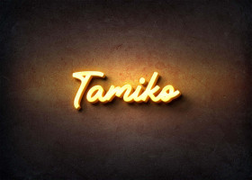 Glow Name Profile Picture for Tamiko