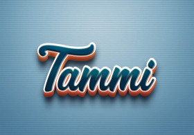 Cursive Name DP: Tammi