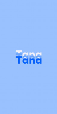 Name DP: Tana
