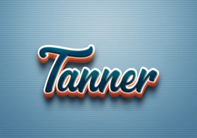 Cursive Name DP: Tanner