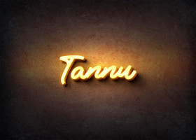 Glow Name Profile Picture for Tannu