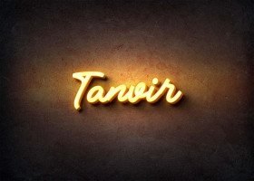Glow Name Profile Picture for Tanvir