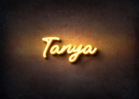 Glow Name Profile Picture for Tanya
