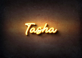 Glow Name Profile Picture for Tasha