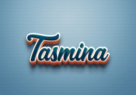 Cursive Name DP: Tasmina