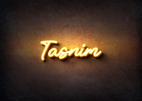 Glow Name Profile Picture for Tasnim