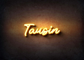 Glow Name Profile Picture for Tausin