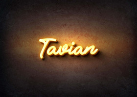 Glow Name Profile Picture for Tavian