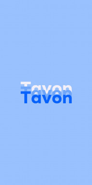 Name DP: Tavon