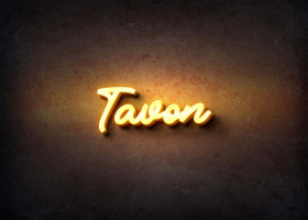 Glow Name Profile Picture for Tavon