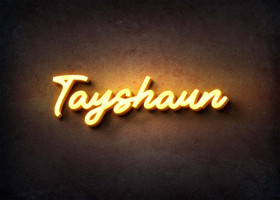Glow Name Profile Picture for Tayshaun