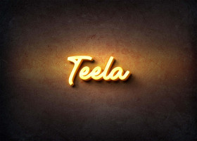 Glow Name Profile Picture for Teela