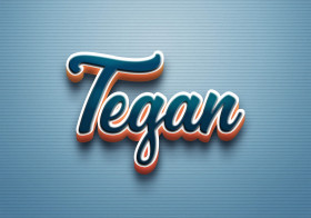Cursive Name DP: Tegan