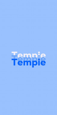 Name DP: Tempie