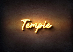 Glow Name Profile Picture for Tempie