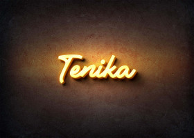 Glow Name Profile Picture for Tenika