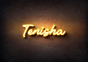 Glow Name Profile Picture for Tenisha