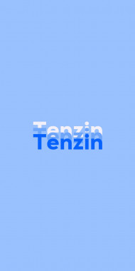 Name DP: Tenzin