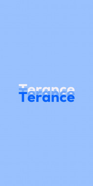 Name DP: Terance