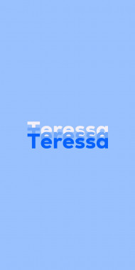 Name DP: Teressa