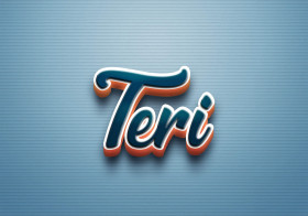 Cursive Name DP: Teri