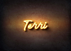 Glow Name Profile Picture for Terri