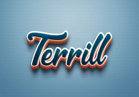 Cursive Name DP: Terrill