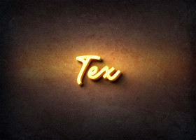 Glow Name Profile Picture for Tex