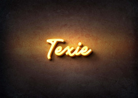 Glow Name Profile Picture for Texie