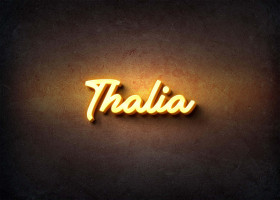 Glow Name Profile Picture for Thalia