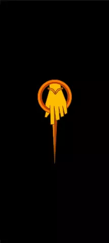 THE HAND OF THE KING Amoled Wallpaper with Yellow, Logo & Illustration