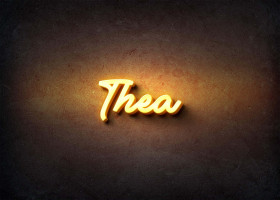 Glow Name Profile Picture for Thea