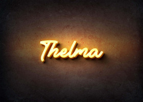 Glow Name Profile Picture for Thelma