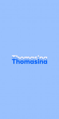 Name DP: Thomasina