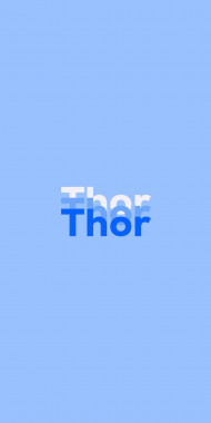 Name DP: Thor