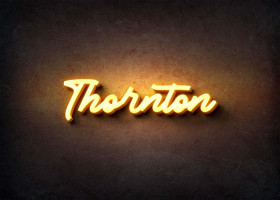 Glow Name Profile Picture for Thornton