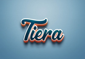 Cursive Name DP: Tiera