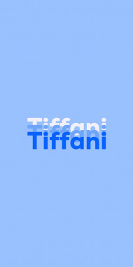 Name DP: Tiffani
