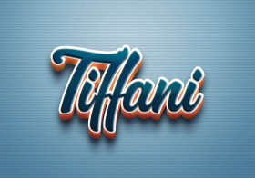 Cursive Name DP: Tiffani