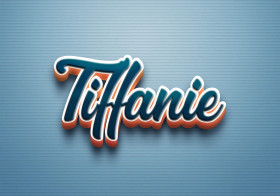 Cursive Name DP: Tiffanie